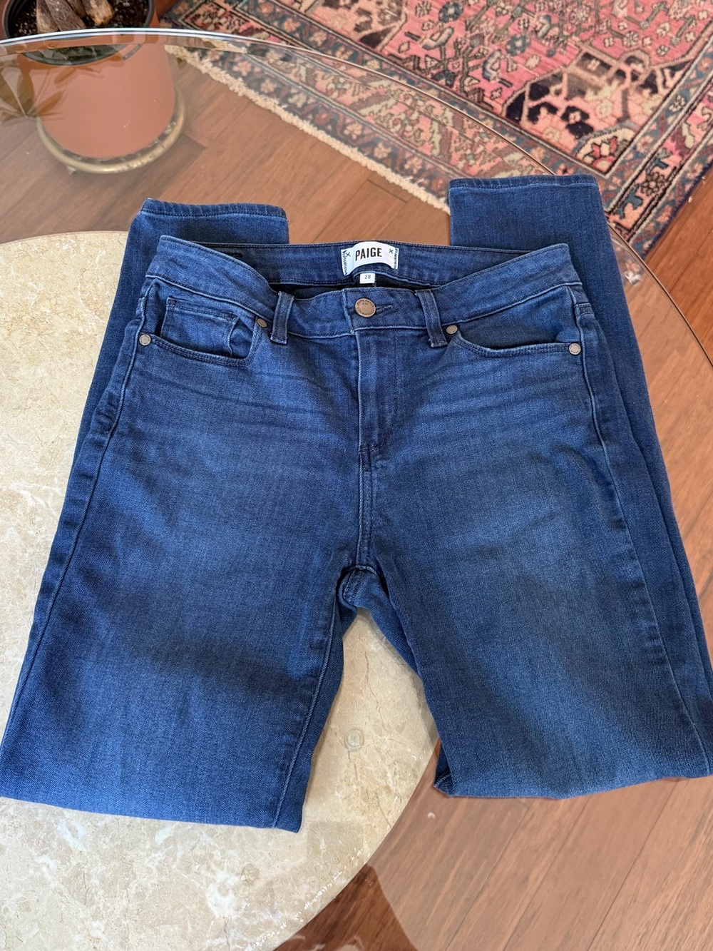 Paige Verdugo Ankle Skinny Leg Denim